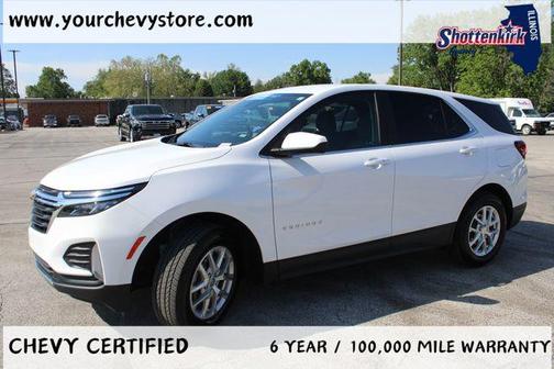 Summit White 2024 Chevrolet Equinox 1LT