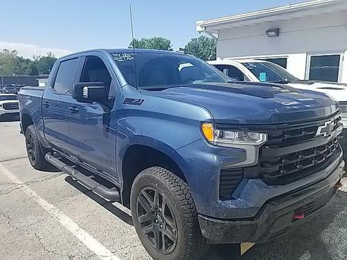 Lakeshore Blue Metallic 2024 Chevrolet Silverado 1500 LT Trail Boss