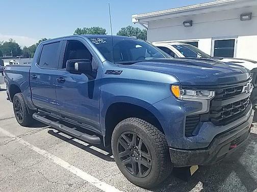 Lakeshore Blue Metallic 2024 Chevrolet Silverado 1500 LT Trail Boss