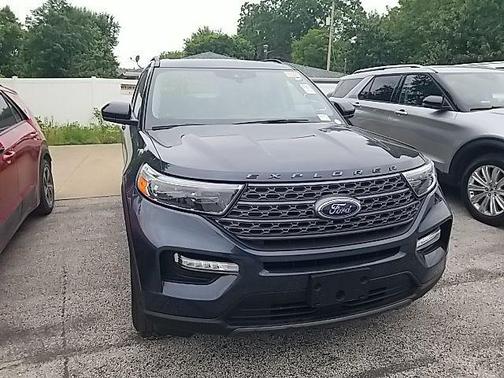 Stone Blue Metallic 2022 Ford Explorer XLT