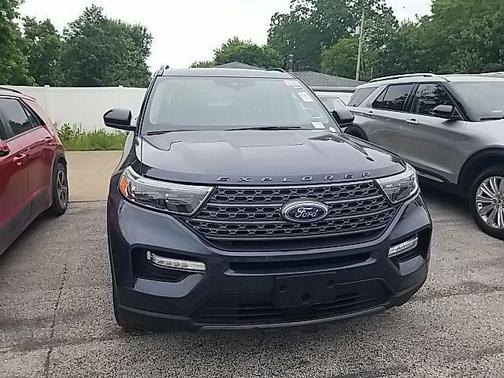 Stone Blue Metallic 2022 Ford Explorer XLT