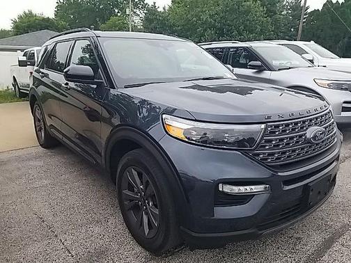 Stone Blue Metallic 2022 Ford Explorer XLT