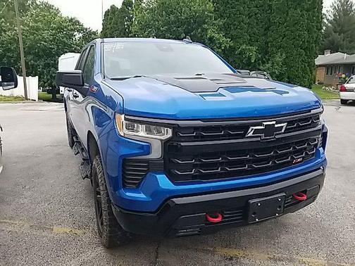 Glacier Blue Metallic 2023 Chevrolet Silverado 1500 LT Trail Boss