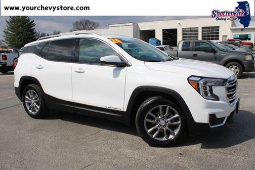 Summit White 2024 GMC Terrain SLT