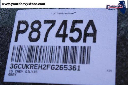 2015 Chevrolet Silverado 1500 1LT