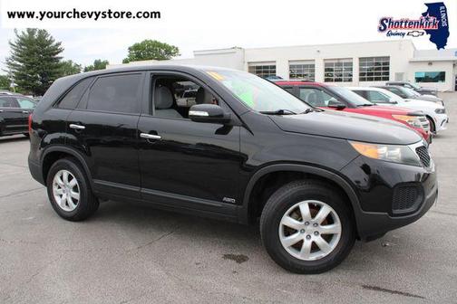 Ebony Black 2011 Kia Sorento LX