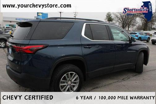 Northsky Blue Metallic 2023 Chevrolet Traverse LT Cloth