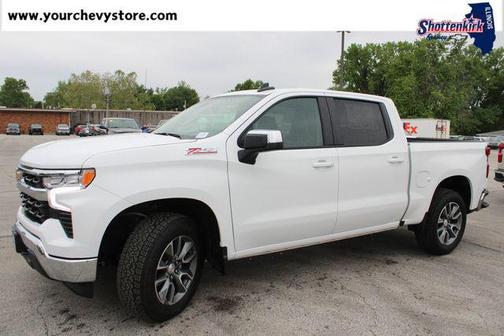 Summit White 2026 Chevrolet Silverado 1500 LT