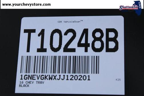 2018 Chevrolet Traverse LT Cloth