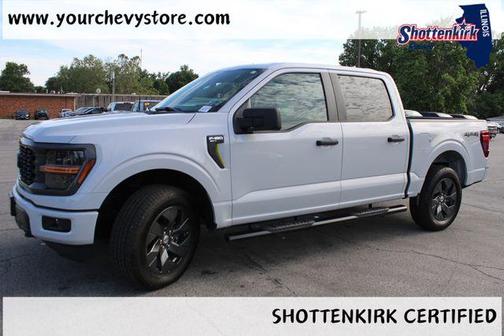 Space White Metallic 2025 Ford F-150 STX