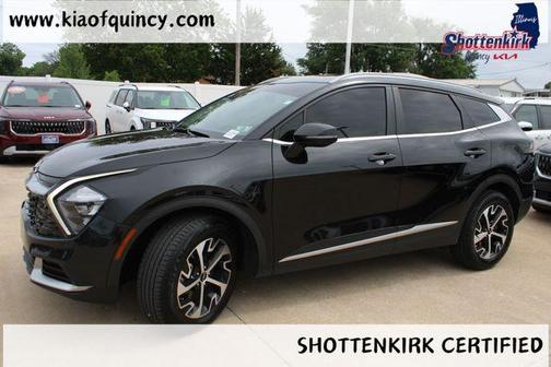 Fusion Black 2023 Kia Sportage Hybrid EX