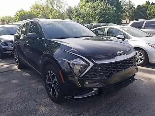 Fusion Black 2023 Kia Sportage Hybrid EX