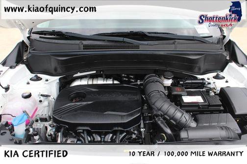 Snow White Pearl 2021 Kia Seltos SX Turbo