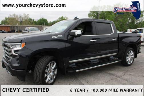 Dark Ash Metallic 2023 Chevrolet Silverado 1500 High Country