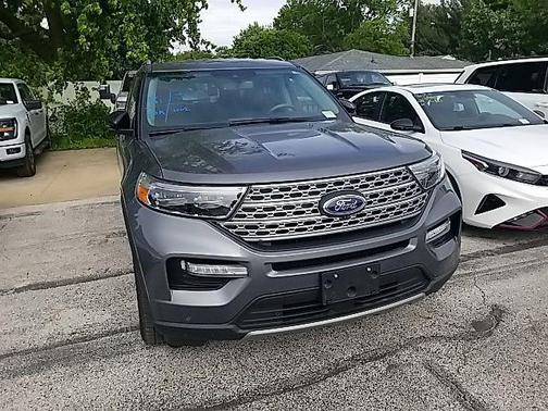 Gray Metallic 2023 Ford Explorer Limited