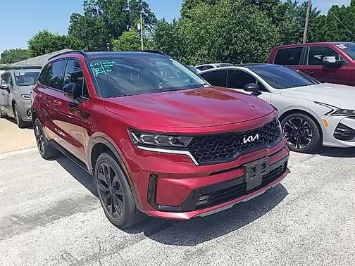 Passion Red 2023 Kia Sorento SX