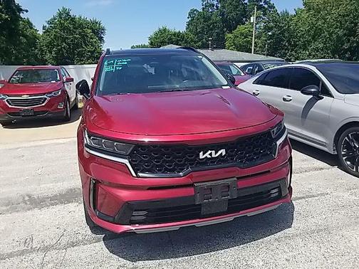 Passion Red 2023 Kia Sorento SX
