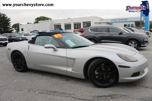 Ricochet Silver Metallic 2005 Chevrolet Corvette Base