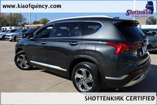 Portofino Gray 2021 Hyundai SANTA FE SEL 2.4