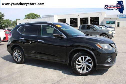 Super Black 2015 Nissan Rogue SL