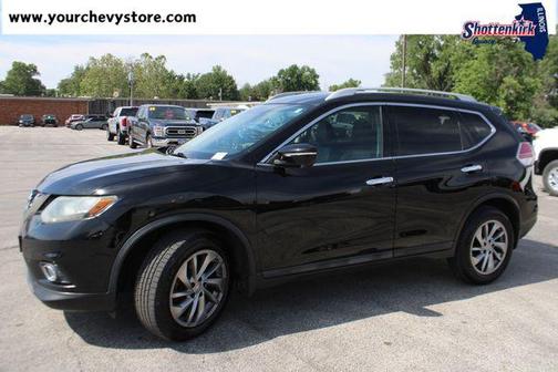 Super Black 2015 Nissan Rogue SL