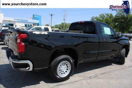 Black 2026 Chevrolet Silverado 1500 WT