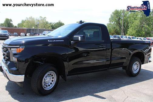 Black 2026 Chevrolet Silverado 1500 WT