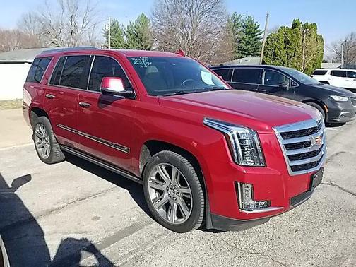 Crystal Red Tintcoat 2015 Cadillac Escalade Premium
