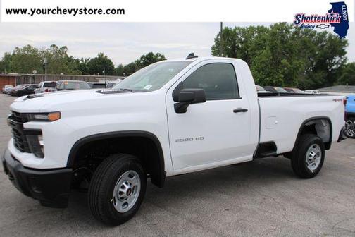 Summit White 2026 Chevrolet Silverado 2500 WT