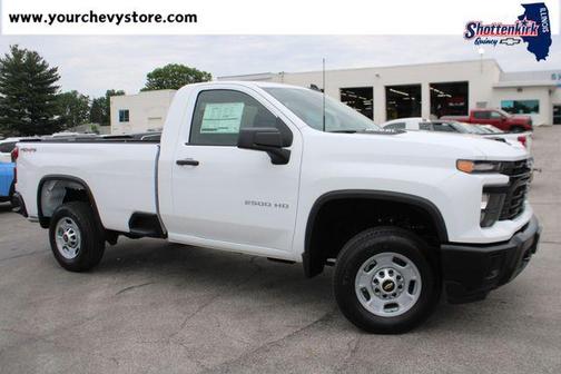 Summit White 2026 Chevrolet Silverado 2500 WT