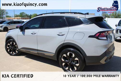 Wolf Gray 2023 Kia Sportage X-Line