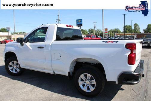 Summit White 2026 Chevrolet Silverado 1500 WT