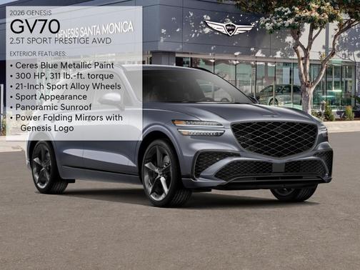 2026 Genesis GV70 2.5T Sport Prestige