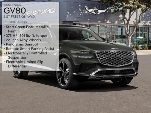 2025 Genesis GV80 3.5T Prestige