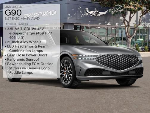 Savile Silver 2026 Genesis G90 3.5T e-SC