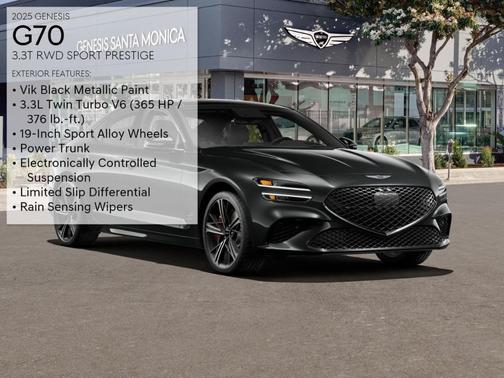 2025 Genesis G70 3.3T Sport Advanced