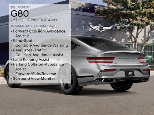2026 Genesis G80 2.5T Sport Prestige
