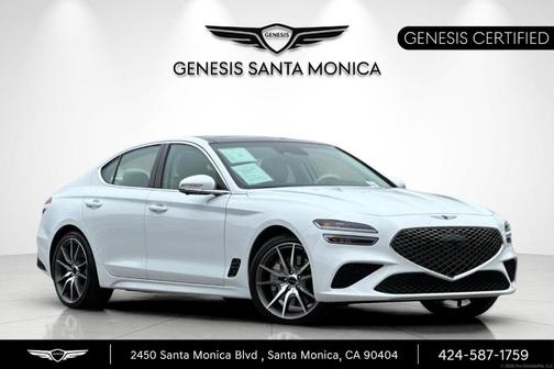 Alta White 2026 Genesis G70 2.5T Prestige