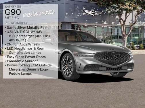 2025 Genesis G90 3.5T e-SC