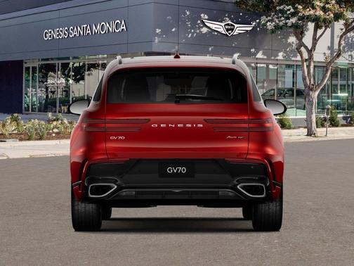 Red 2026 Genesis GV70 3.5T Sport Prestige