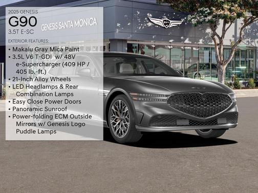 2025 Genesis G90 3.5T e-SC