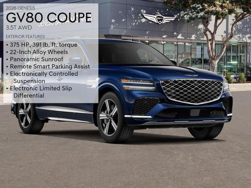 2026 Genesis GV80 Coupe 3.5T