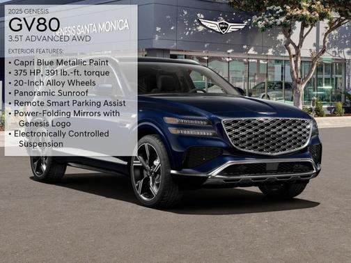 2025 Genesis GV80 3.5T Advanced