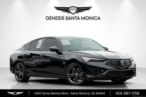 Majestic Black Pearl 2024 Acura Integra A-Spec Technology