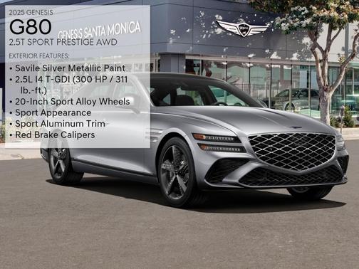 2025 Genesis G80 2.5T Sport Prestige