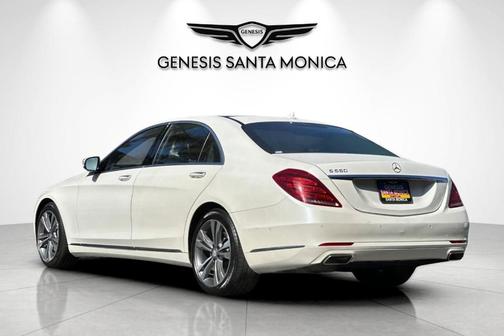 White 2016 Mercedes-Benz S-Class S 550