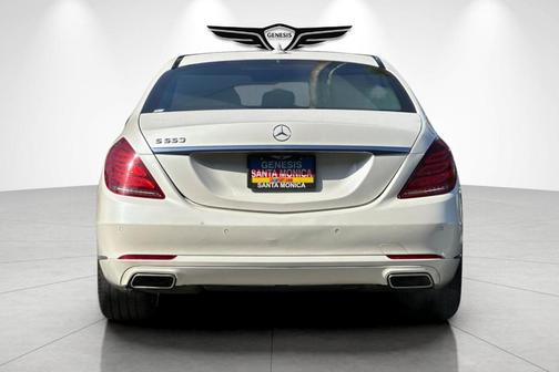White 2016 Mercedes-Benz S-Class S 550