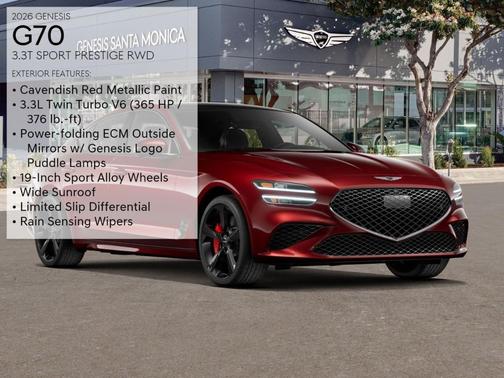 2026 Genesis G70 3.3T