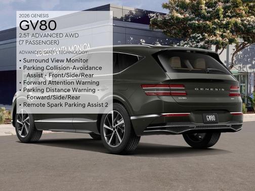 2026 Genesis GV80 2.5T Advanced