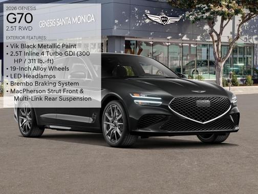 2026 Genesis G70